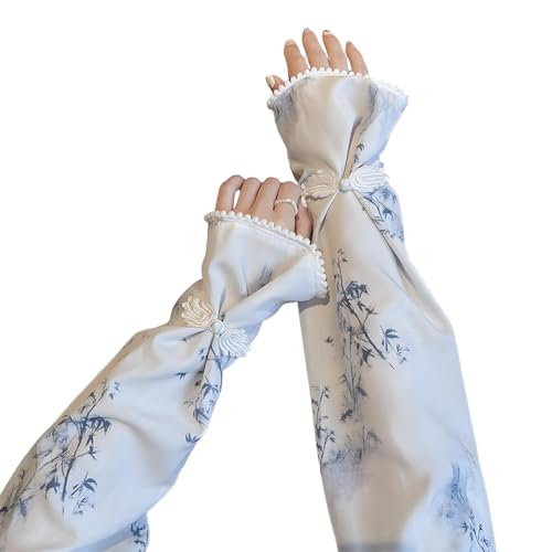 SANNIDHI® Gardening Sleeves for Women Hand Cover Arms Sleeves, Anti-Scratch Farm Sun Protection Cooling Sleeve SANNIDHI® Gardening Sleeves for Women Hand Cover Arms Sleeves, Anti-Scratch Farm Sun Protection Cooling Sleeve